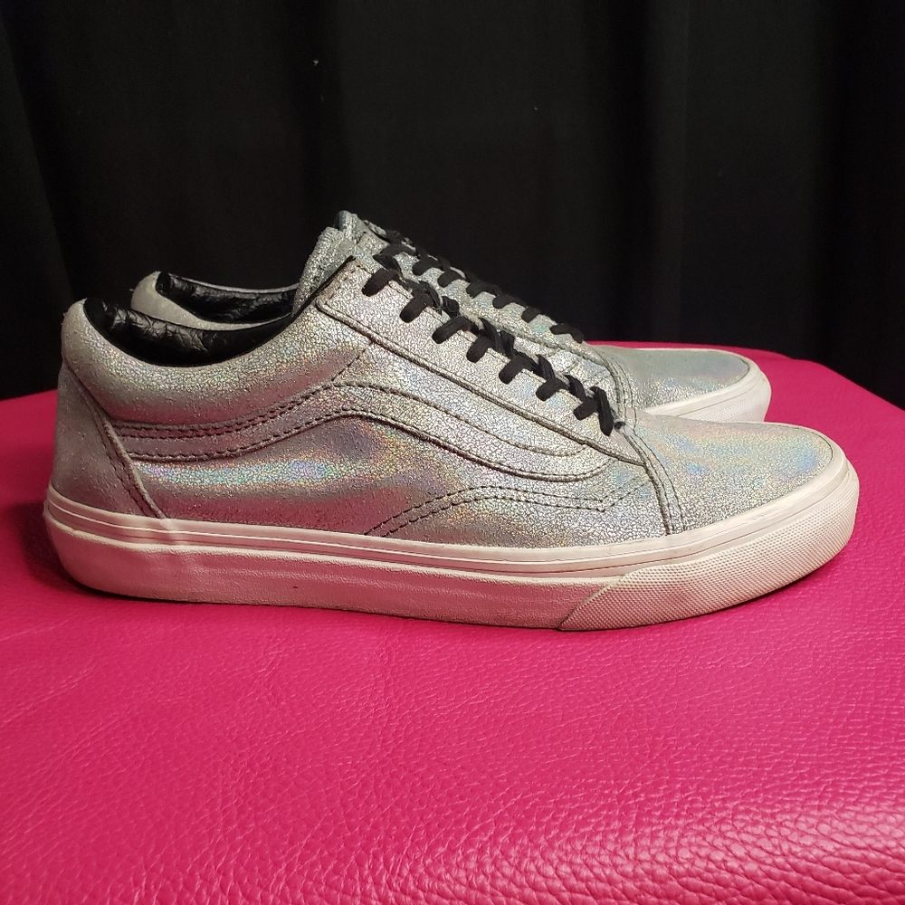 Vans Old Skool Unisex Holographic Sneakers in Women's 8.5 or Men's 7